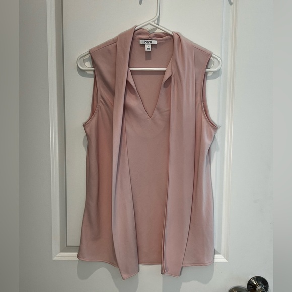 Bar III Women’s Pink Sleeveless Blouse Size Large - Picture 1 of 6